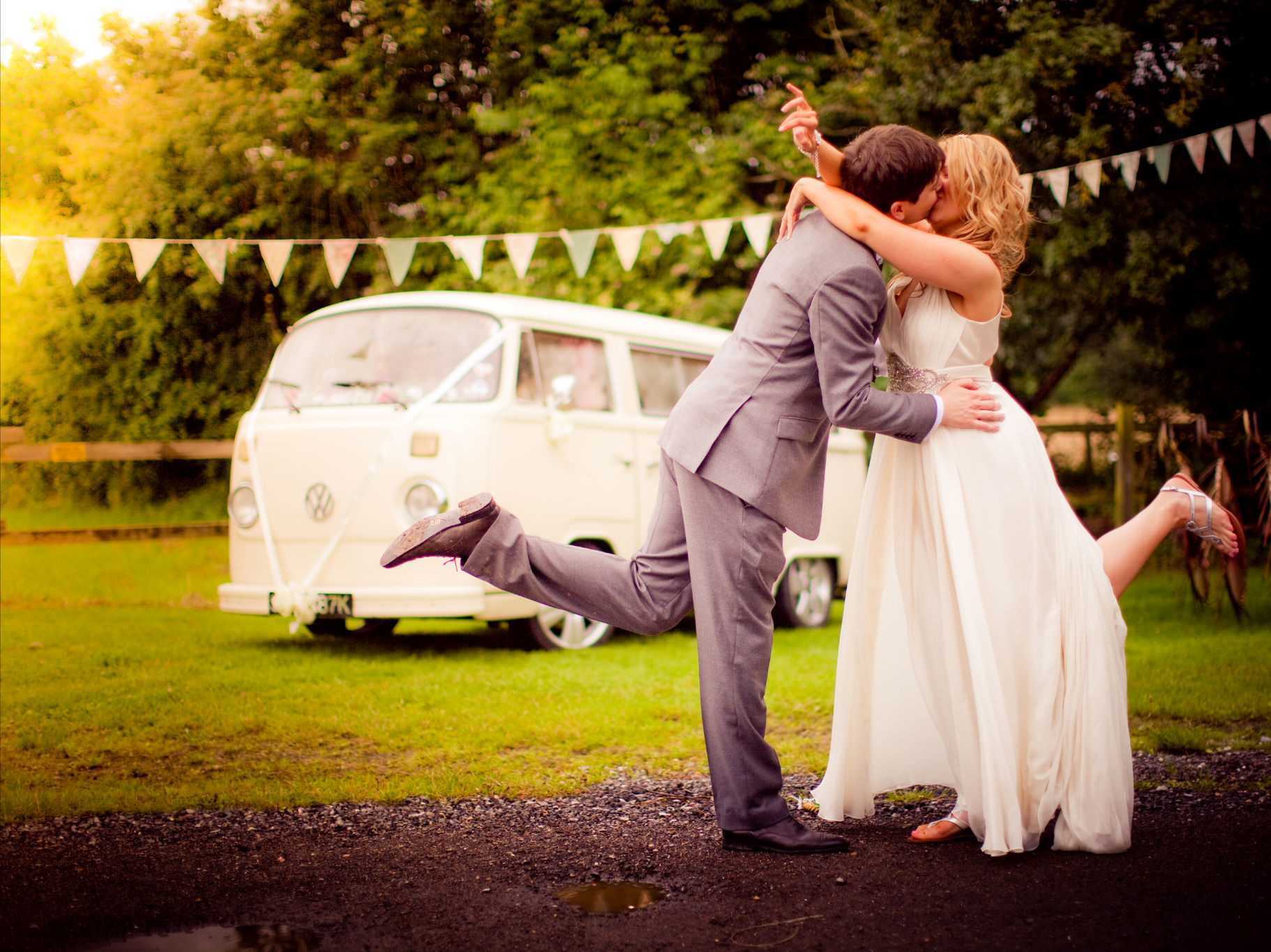 Buttercup Bus VW Camper Wedding Cars