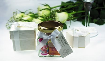 Personalised Wedding Favours by The Sweetie Jar