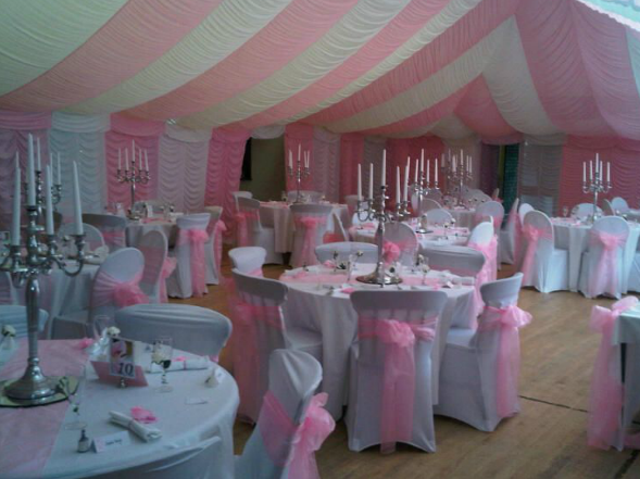Crystal Venue Decoration