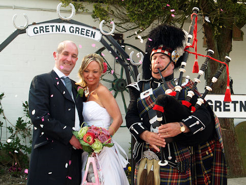 Alan Marshall Wedding piper