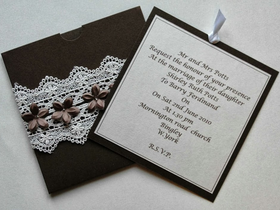 Amber Invitations