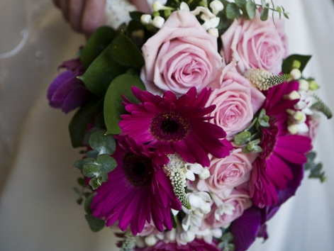 Wrap and Tie Floral Design