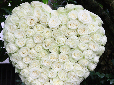 Vanilla Rose Wedding Flowers