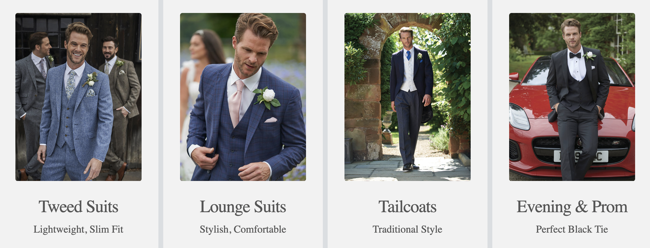 TDR Menswear SupplierHero Formal Wear